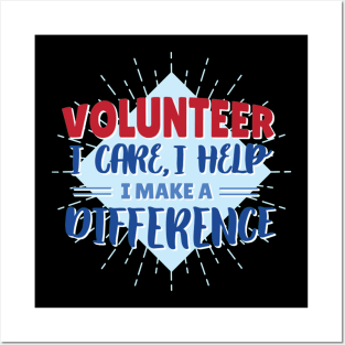 Volunteer Lettering Posters and Art